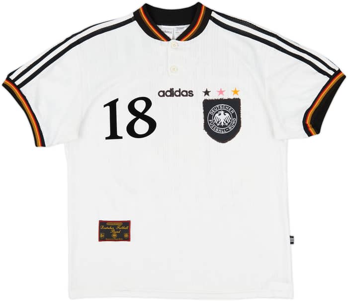 1996-98 Germany Home Shirt Klinsmann #18 - 5/10 - (M)