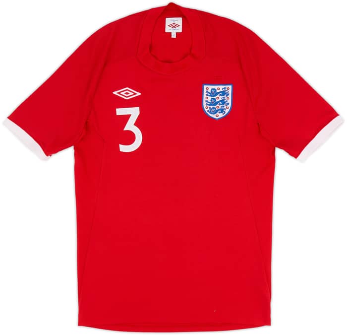 2010-11 England Away Shirt A.Cole #3 - 8/10 - (M)