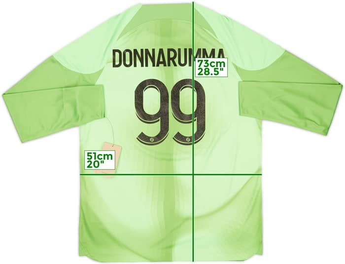2022-23 Paris Saint-Germain GK Shirt Donnarumma #99 (L)