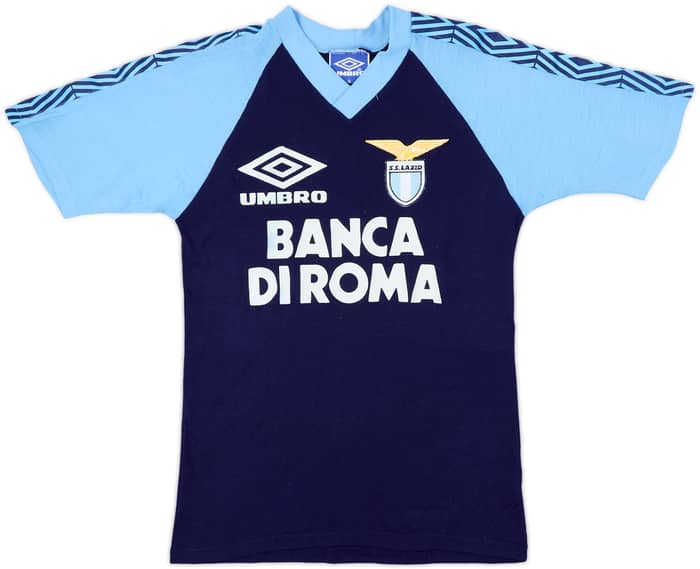 1992-93 Lazio Umbro Sweat Top Signori #11 - 6/10 - (S)