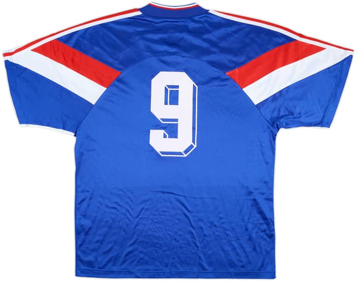 1994 France U-18 Match Worn Home Shirt #9