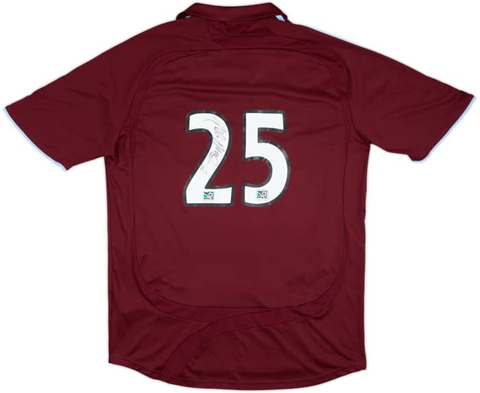 2007-08 Colorado Rapids Match Issue Signed Home Shirt #25 (Mastroeni)