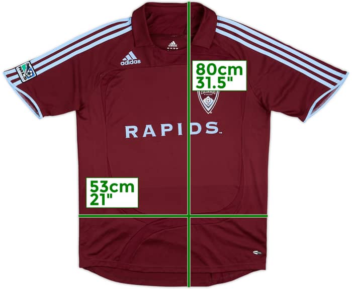 2007-08 Colorado Rapids Match Issue Signed Home Shirt #25 (Mastroeni)