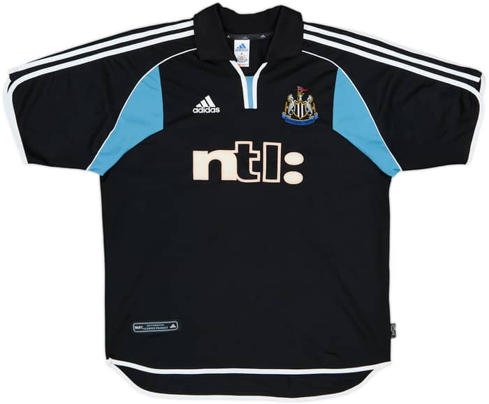 2000-01 Newcastle Away Shirt Shearer #9 - 8/10 - (L)