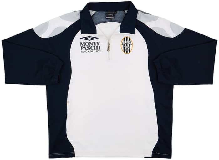 2007-08 Siena Umbro 1/4 Zip Drill Top - 8/10 - (XL)