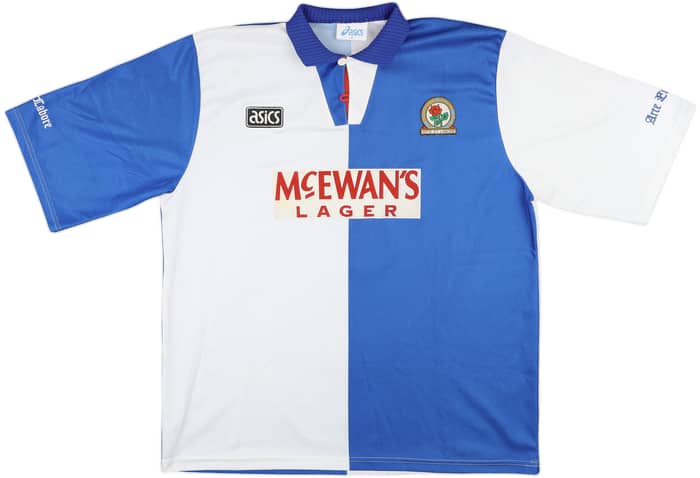 1994-95 Blackburn Home Shirt Shearer #9 - 8/10 - (XXL)