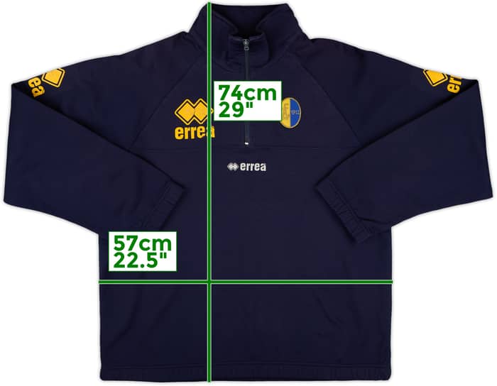 1998-00 Modena Errea 1/4 Zip Drill Top - 5/10 - (L)
