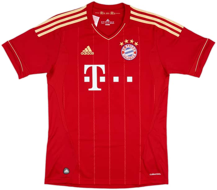 2011-13 Bayern Munich Home Shirt Muller #25 - 7/10 - (XL.Boys)