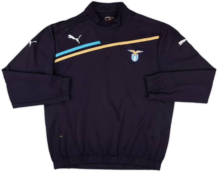 2011-12 Lazio Puma 1/4 Zip Sweat Top - 8/10 - (L)