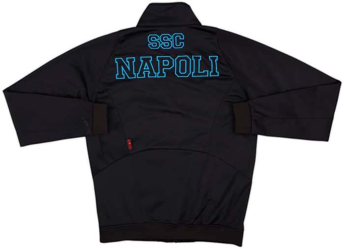 2016-17 Napoli Kappa Track Jacket - 8/10 - (L.Boys)
