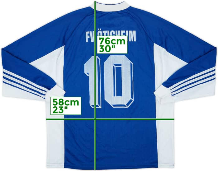 1990s adidas Template L/S Shirt #10 - 7/10 - (XL)