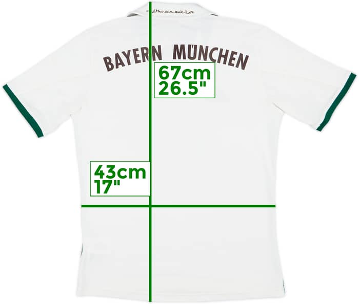 2013-14 Bayern Munich Away Shirt - 9/10 - (L.Boys)