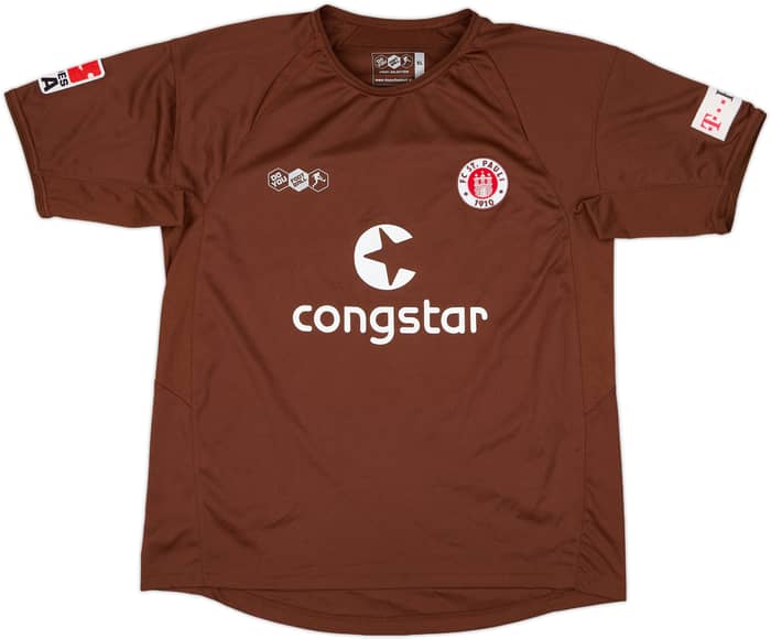 2007-08 St Pauli Home Shirt Gunesch #11 - 7/10 - (XL)