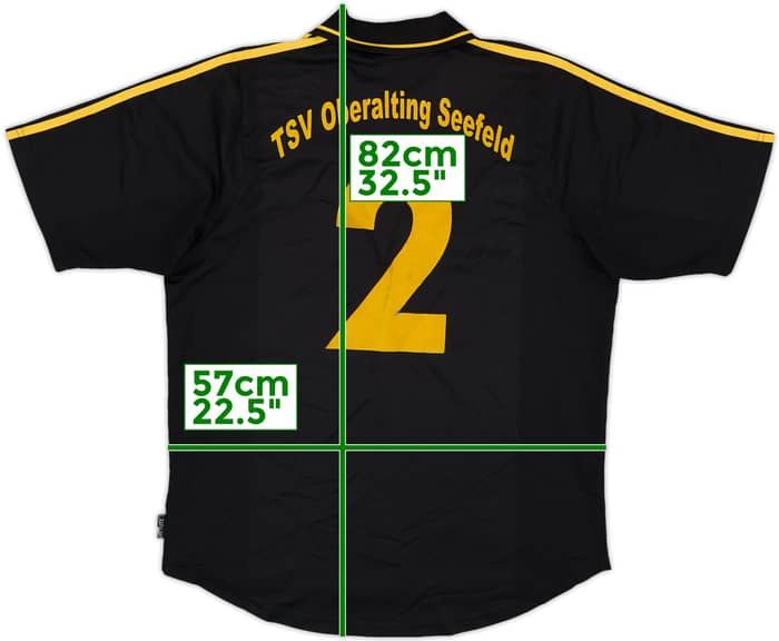 2001-02 adidas Template Shirt #2 - 5/10 - (XL)