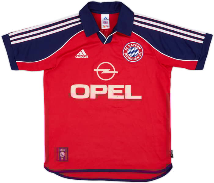 1999-01 Bayern Munich Home Shirt Salihamidzic #20 - 7/10 - (XL.Boys)
