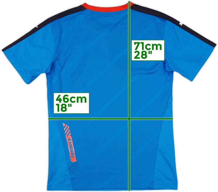 2015-16 Rangers Puma Training Shirt - 7/10 - (M)