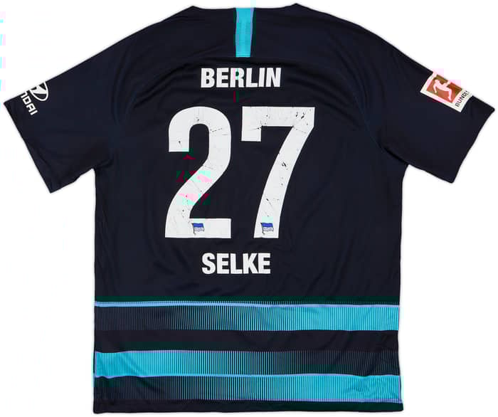2018-19 Hertha Berlin Away Shirt Selke #27 - 5/10 - (XL)