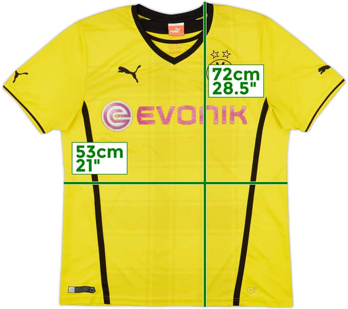 2013-14 Borussia Dortmund Home Shirt - 5/10 - (L)