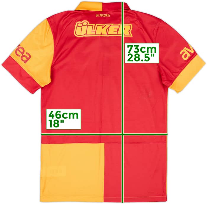 2012-13 Galatasaray Home Shirt - 8/10 - (S)