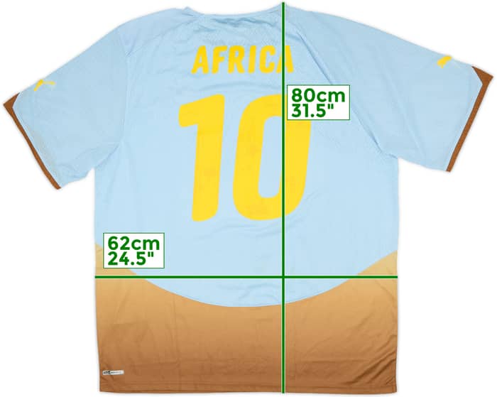 2010-11 Africa Unity Special Edition Third Shirt Africa #10 - 7/10 - (XXL)