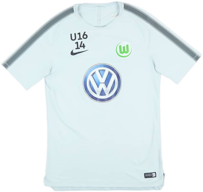 2016-17 Wolfsburg Player Issue U16 Nike Training Shirt #14 - 7/10 - (M)