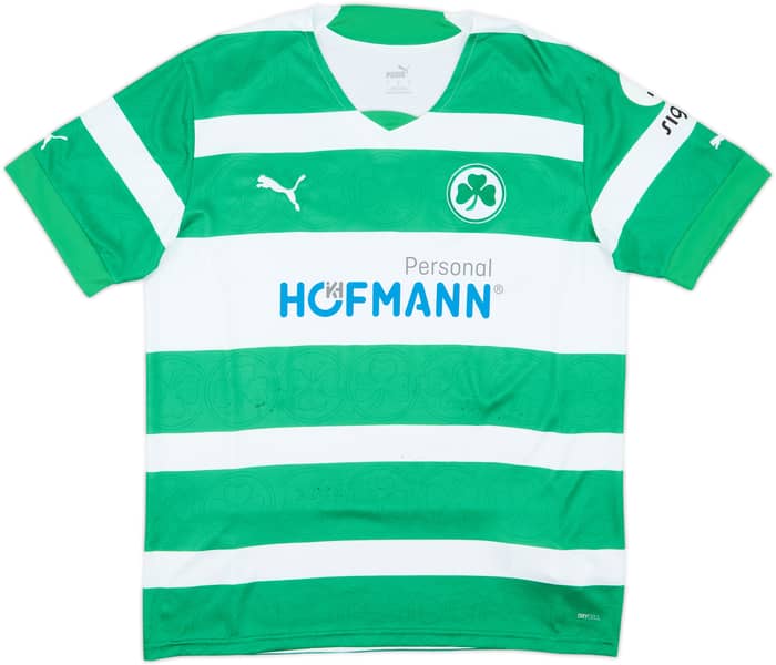 2022-23 Greuther Furth Signed Home Shirt Ache #39 - 5/10 - (L)