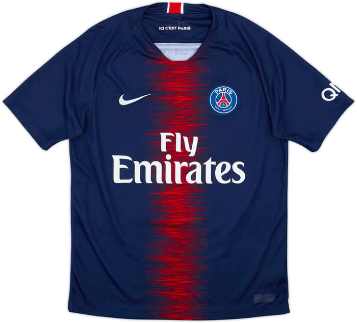 2018-19 Paris Saint-Germain Home Shirt Neymar Jr #10 - 6/10 - (M)