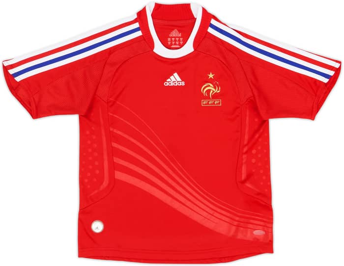 2007-08 France Away Shirt - 8/10 - (S.Boys)
