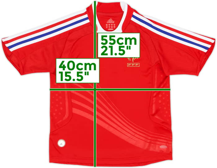 2007-08 France Away Shirt - 8/10 - (S.Boys)