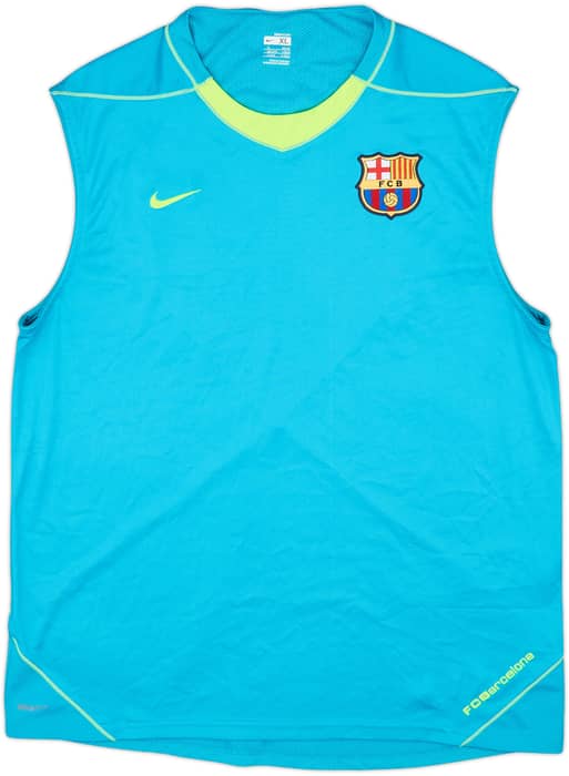 2007-08 Barcelona Nike Training Vest - 8/10 - (XL)