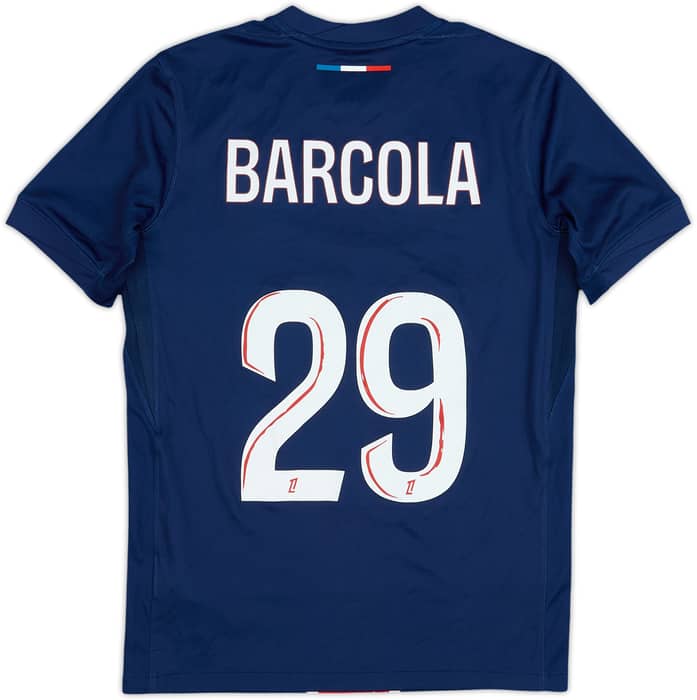 2024-25 Paris Saint-Germain Home Shirt Barcola #29 - 9/10 - (13-14 Years)