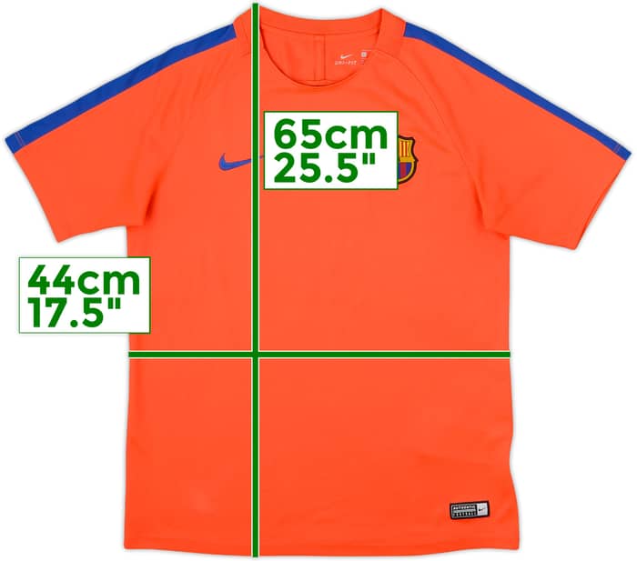 2016-17 Barcelona Nike Training Shirt - 8/10 - (12-13 Years)