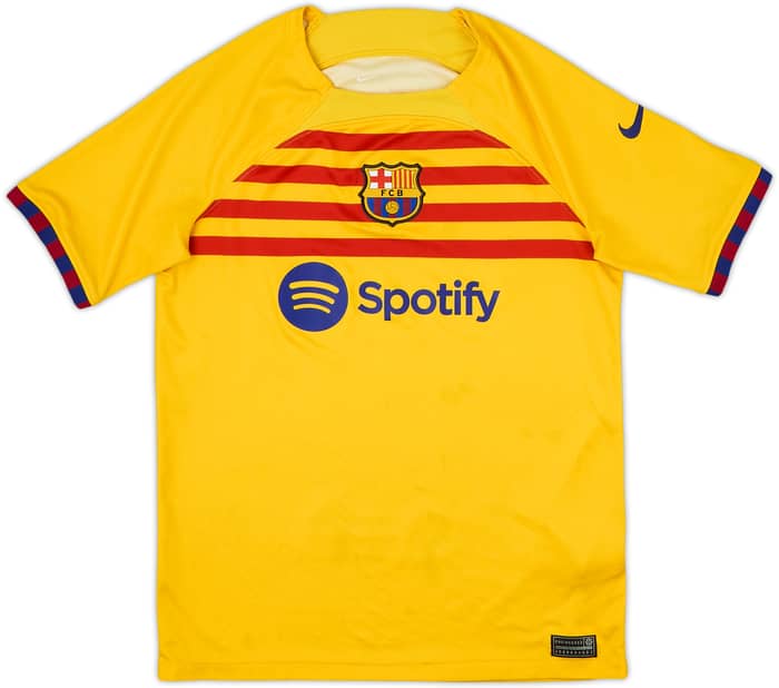 2023-24 Barcelona Fourth Shirt - 4/10 - (13-14 Years)