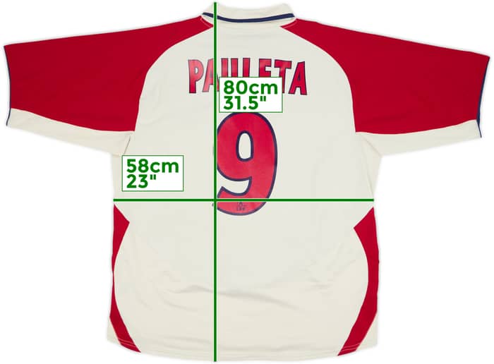 2003-04 Paris Saint-Germain Away Shirt Pauleta #9 - 8/10 - (XL)