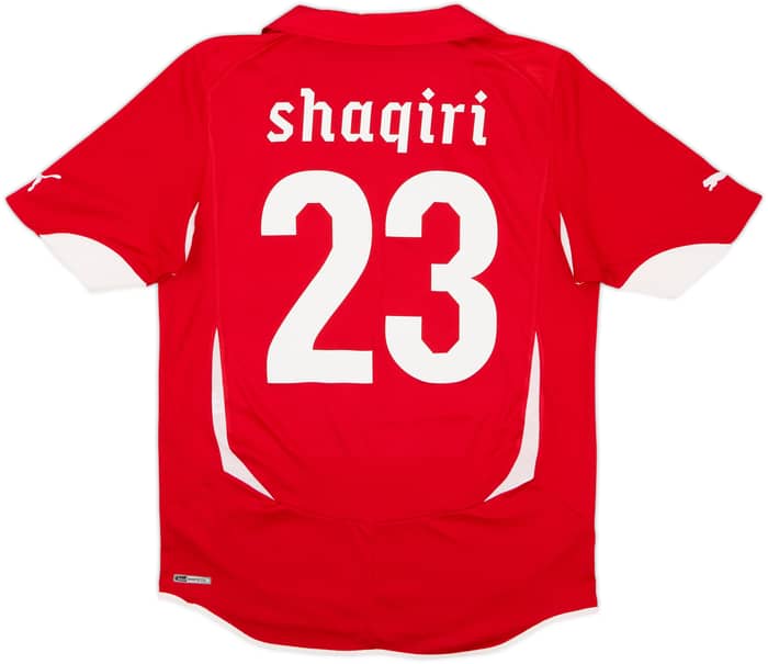 2010-11 Switzerland Home Shirt Shaqiri #23 - 8/10 - (M)