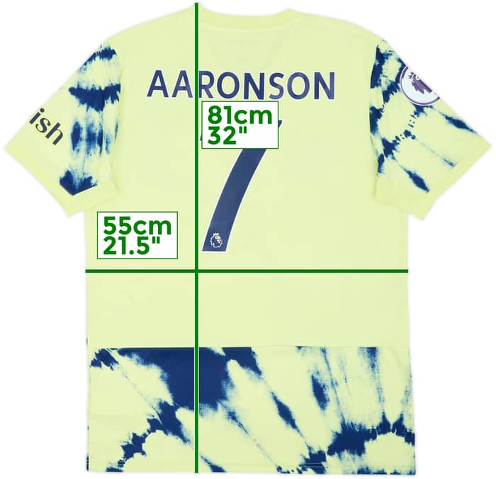 2022-23 Leeds Away Shirt Aaronson #7 - 10/10 - (L)