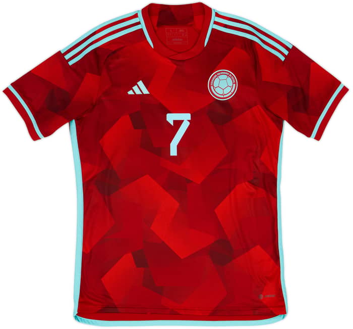 2022-23 Colombia Away Shirt L.Diaz #7 - 8/10 - (L)