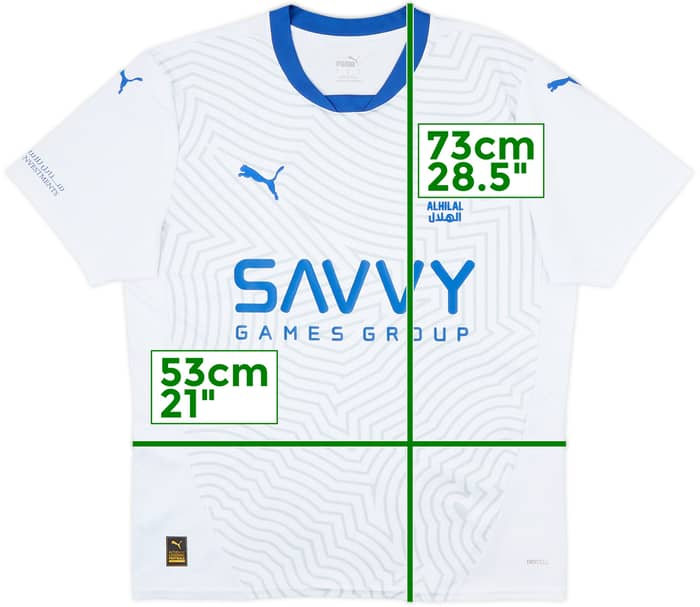 2024-254 Al-Hilal Away Shirt - 8/10 - (L)