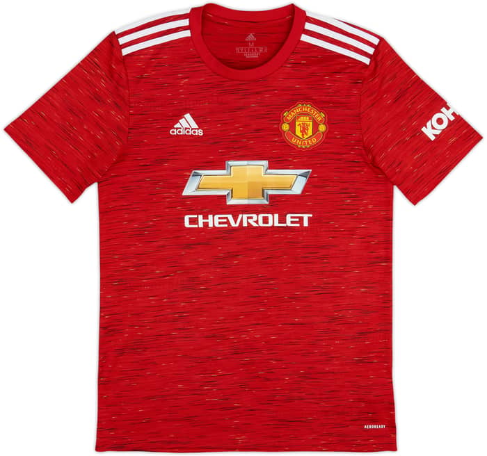 2020-21 Manchester United Home Shirt B.Fernandes #18 - 5/10 - (M)