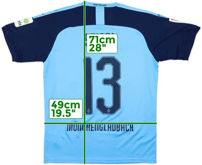 2019-20 Borussia Monchengladbach Away Shirt Stindl #13 - 9/10 - (M)