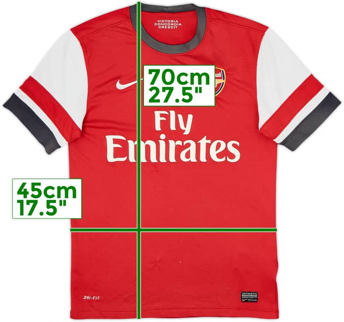 2012-14 Arsenal Home Shirt - 4/10 - (S)
