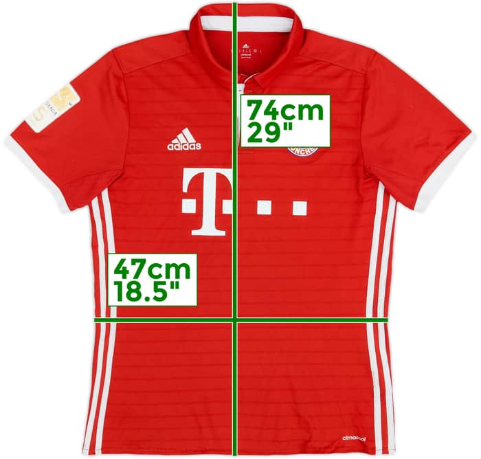 2016-17 Bayern Munich Home Shirt - 4/10 - (M)