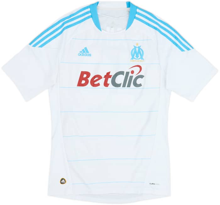 2010-11 Olympique Marseille Home Shirt Gignac #10 - 6/10 - (M)