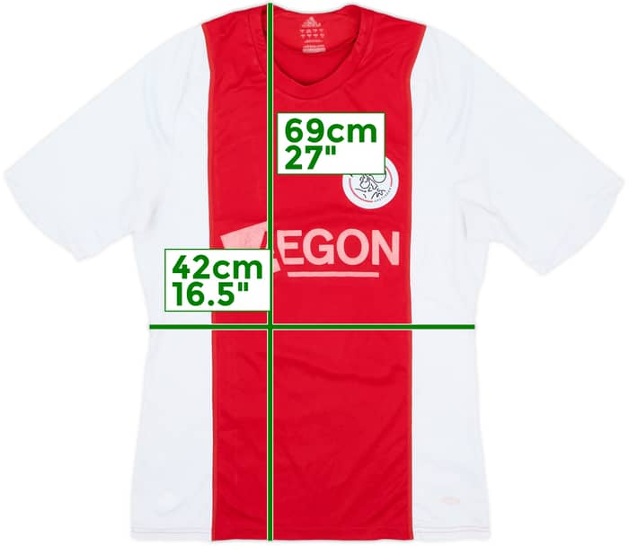 2008-09 Ajax Home Shirt - 4/10 - (S)