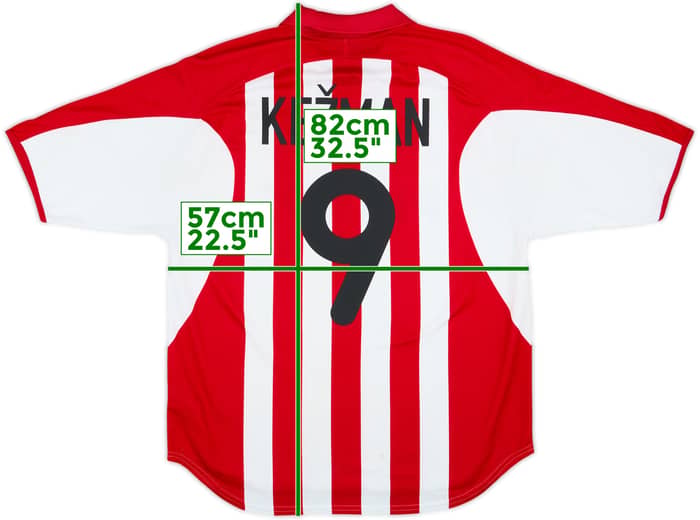 Camiseta de local del PSV 2000-02 Kezman #9 - 6/10 - (XL)