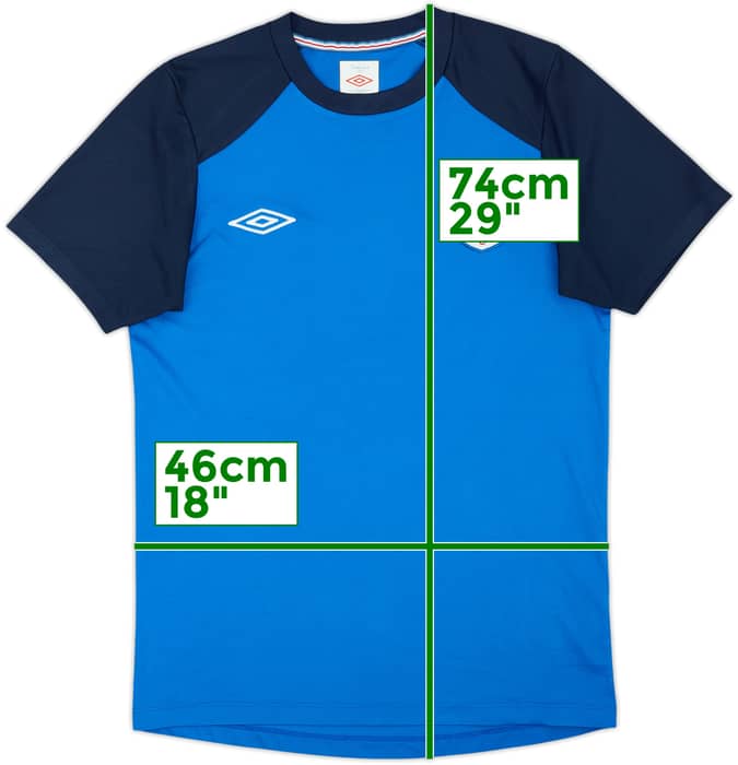 2010-11 England Umbro Training Shirt - 7/10 - (S)