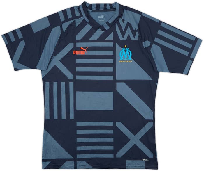2022-23 Marseille Puma Training Shirt - 8/10 - (L)