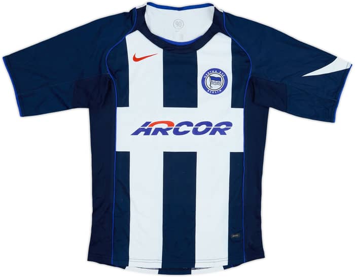 2004-05 Hertha Berlin Home Shirt - 5/10 - (15-16 Years)