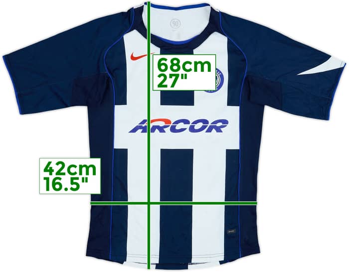 2004-05 Hertha Berlin Home Shirt - 5/10 - (15-16 Years)