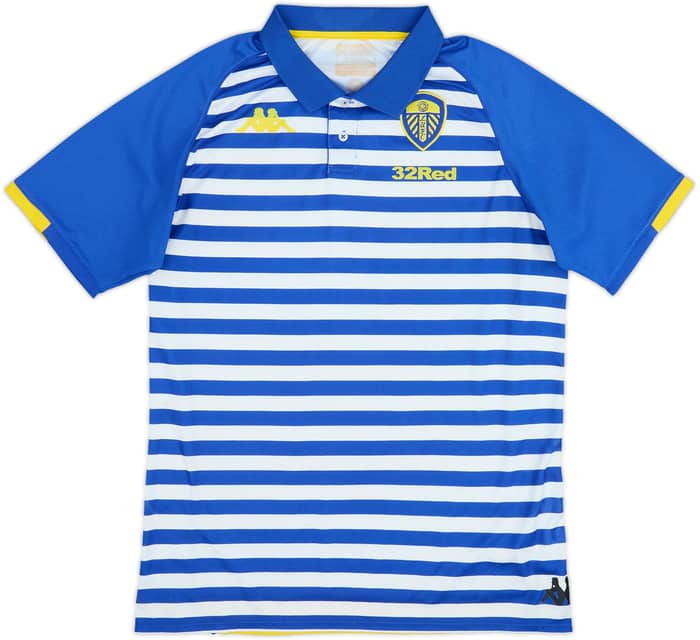 2017-18 Leeds United Kappa Polo Shirt - 8/10 - (XL)